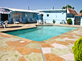Swimming Pool-Arizona Florence Blue Mist Motel accommodations near Phoenix Tucson motel catering prisoner's families
